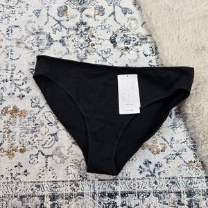 True & Co. Black Cotton Bikini Cotton Underwear Panties Plus Size Women 1X